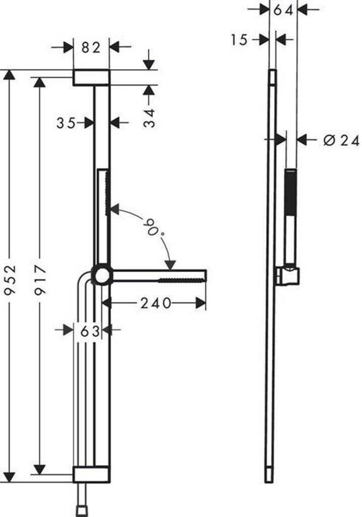 Grifería de baño Hansgrohe 24383670